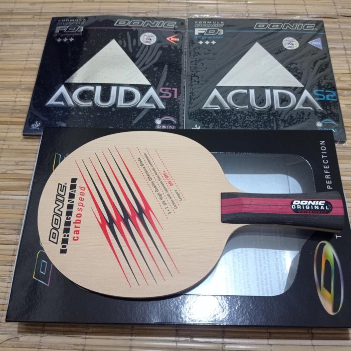Paket Bet Tenis Meja Donic Offensive 03 Original