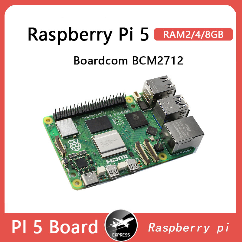 Raspberry Pi 5 Official Original Model Pi5 2GB / 4GB / 8GB RAM Option