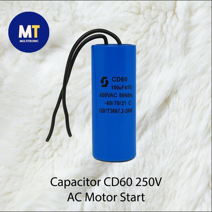 Capacitor Cd60 250V Ac Motor Start (7211)