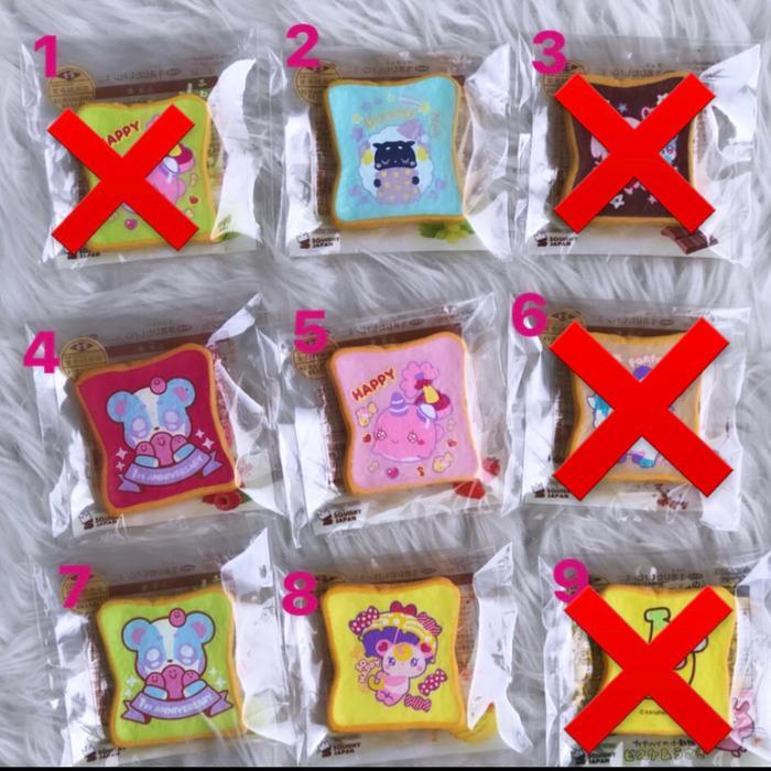 Bestseller Ibloom Mini Toast Squishy Lisenced