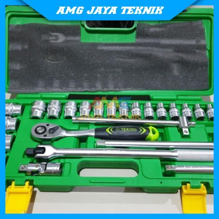 KUNCI SOK SET TEKIRO 8-32 24 PCS / KUNCI SOCKET 24PCS / 12PT 6PT - 6PT