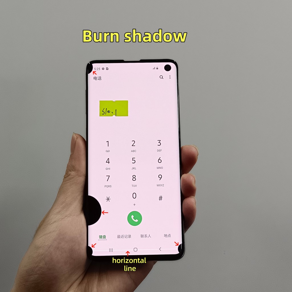 AMOLED FOR S10 Touch LCD For Samsung S10 G973 SM-G9730 G973F SM-G973F/DS LCD Display and Touch