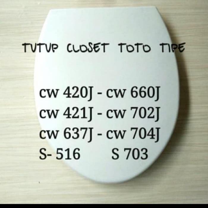 TERLARIS seat cover toilet, tutup closet duduk model Toto tutup WC murah