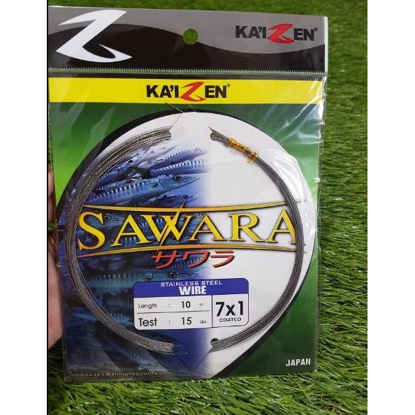 Kawat Neklin KAIZEN SAWARA 7X1 Stainless Steel Wire Pilih Ukuran