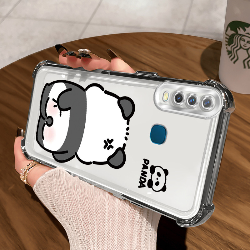 Casing Hp Untuk VIVO Y17 Y15 Y12 Y12i Y3 Y3s 2020 Case Casing HP Softcase Ponsel Anti-sidik jari Sof