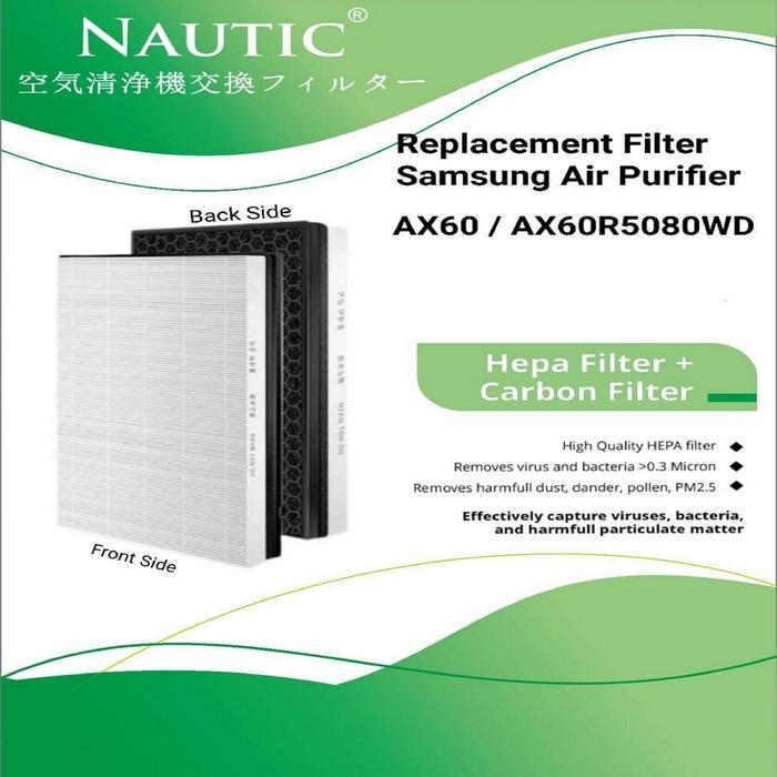 HEPA Filter CFX-D100/GB Air Purifier Samsung AX60 / AX5000 / AX60R5080WD