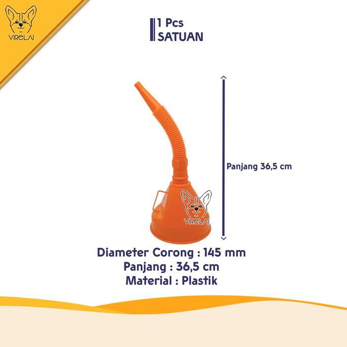 "New" Corong belalai Oli 145 mm motor dan mobil