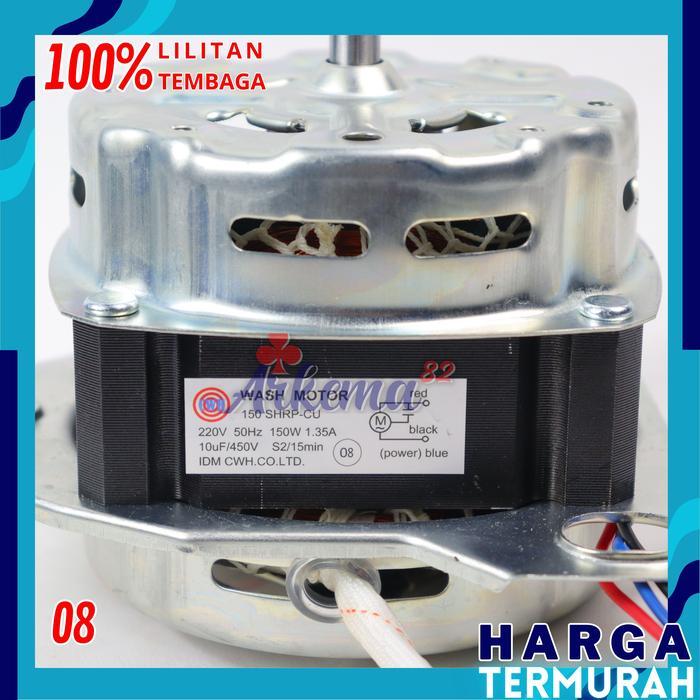 "New" DINAMO WASH MESIN CUCI SHARP LILITAN TEMBAGA DINAMO PENCUCI MESIN CUCI POLYTRON QUALITY