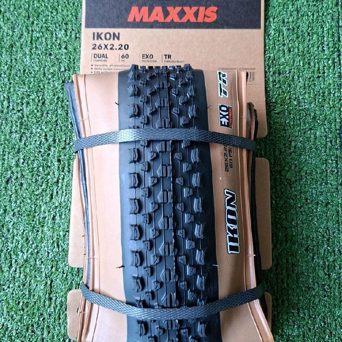 Ban Luar Maxxis IKON 26 x 2.20 EXO TR Skinwall Kevlar New