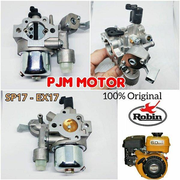 Carburator Karburator Mesin Pengerak Robin Subaru Ex17 Xp17 SP17 6 HP Original By Robin