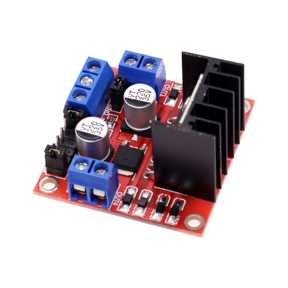 L298N Module Dual H Bridge Stepper Motor Driver Board Modules 2A 25W L298 Controller Board for Ardui