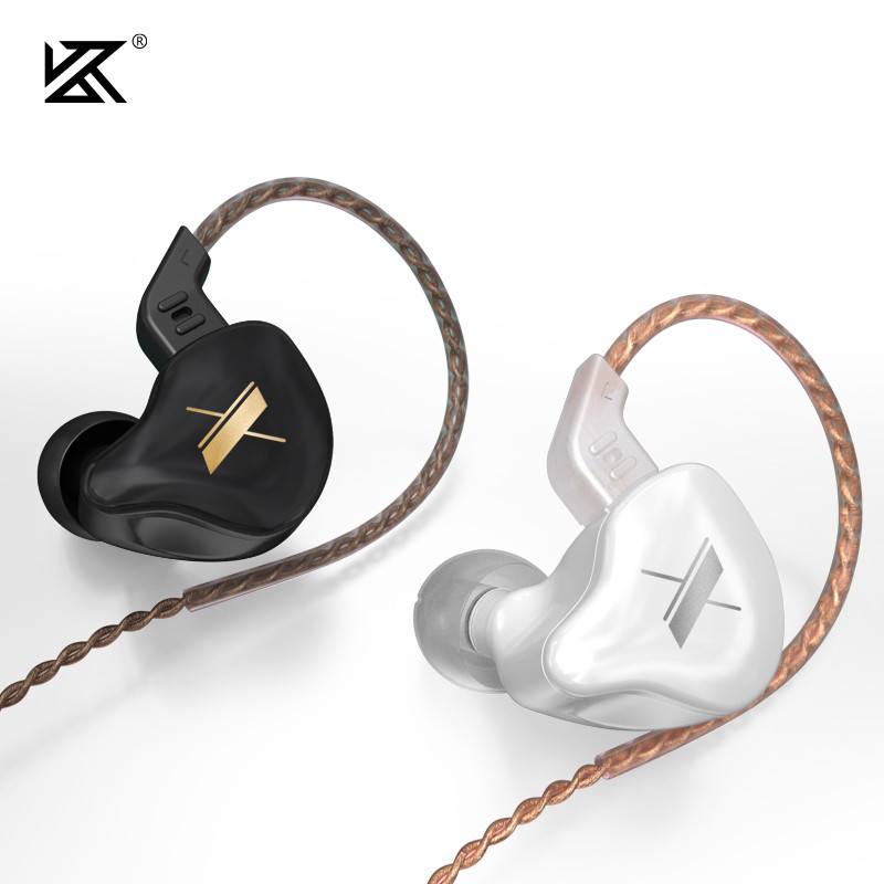 KZ EDX 1DD Dynamic In Ear Earphone HIFI DJ Monitor Earphones Earbud Sport Noise Cancelling Headset K