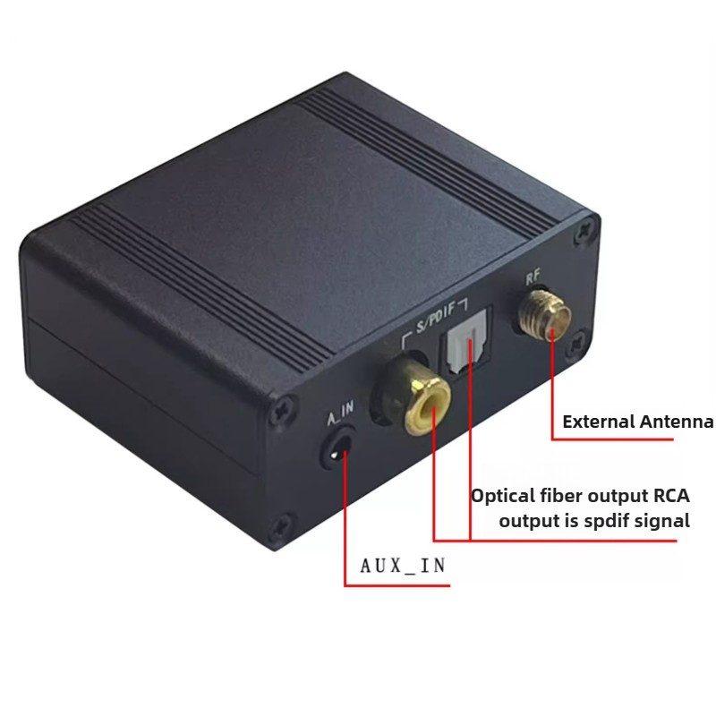 QCC3095 BLUETOOTH 5.4 RECEIVES OPTICAL COAXIAL OUTPUT SUPPORTS VOLUME ADJUSTMENT USB 5V