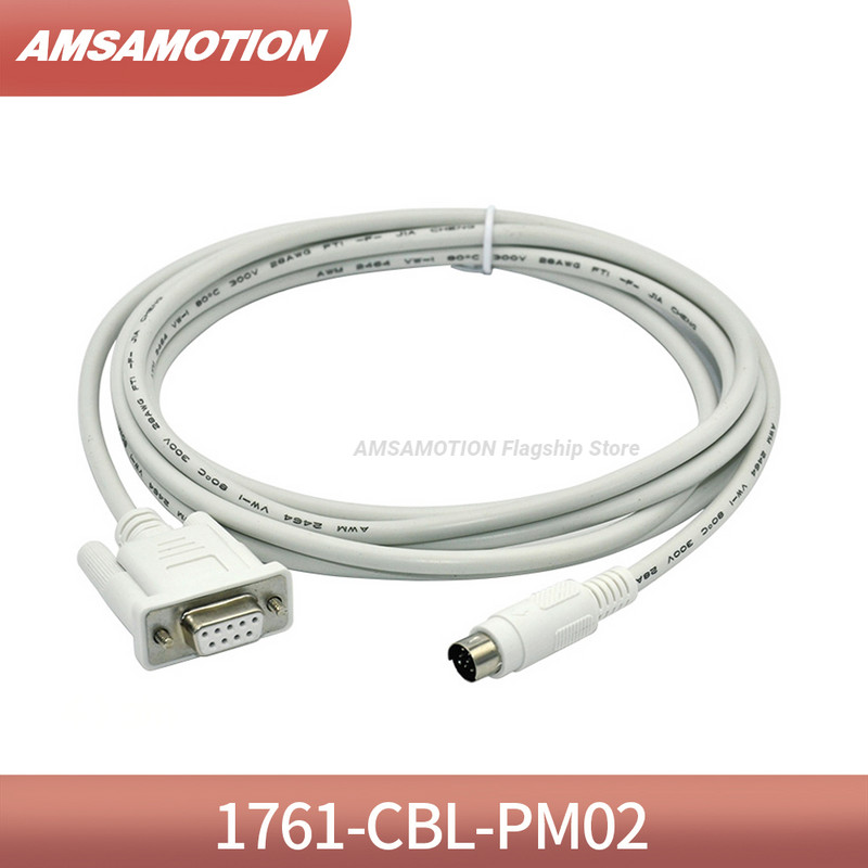 PROMO HARI INI  1761-CBL-PM02 For Allen Bradley MicroLogix AB 1000 1200 1400 1500 Series PLC Program