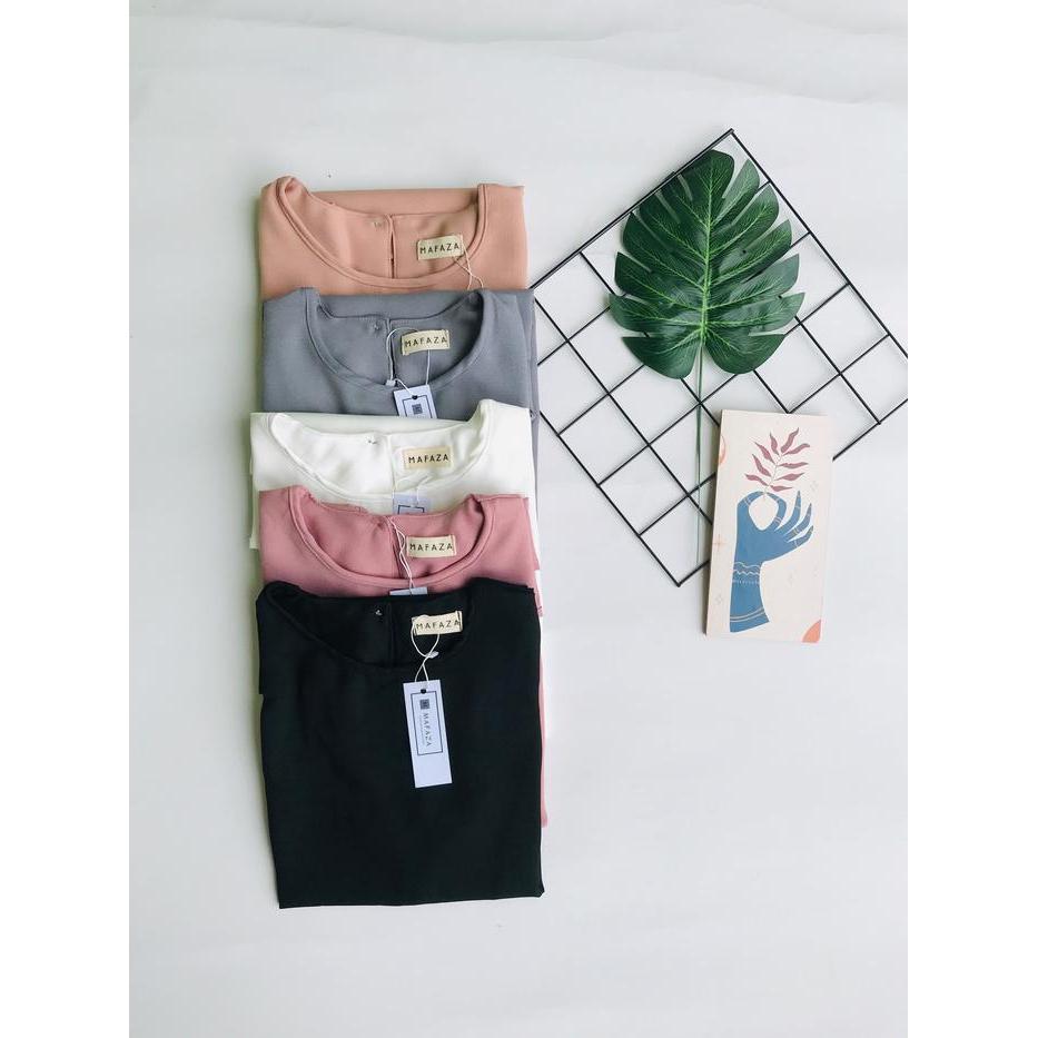 READY Inner Dalaman Blazer Outer LD 130cm 140cm - Atasan Wanita Blouse Bumil Jumbo - Inner Oversize