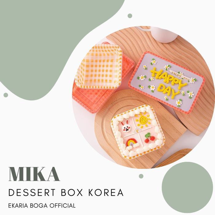 MIKA BOX KUE KOREAN BENTO CAKE BOX MIKA KUE DESSERT BOX KOREA