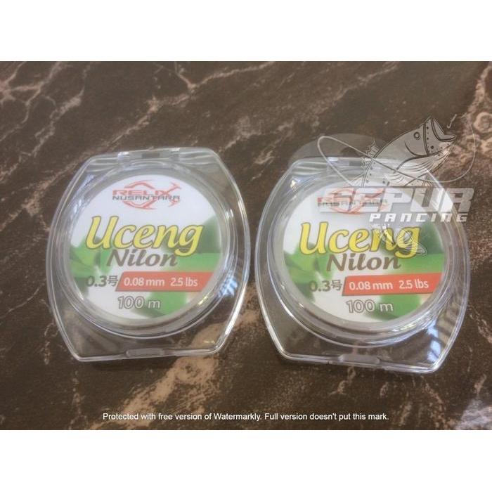 SENAR Pancing Relix Nusantara UCENG / SENAR Pancing diameter sangat kecil untuk teknik Micro Fishing