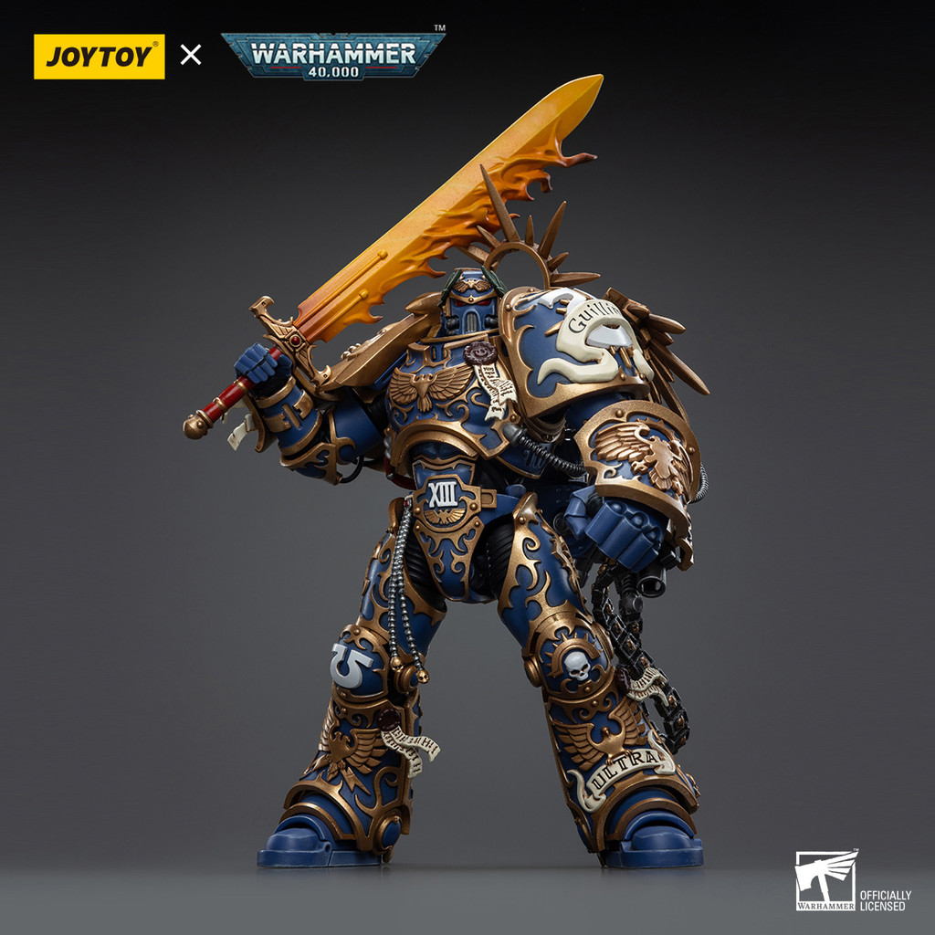 JOYTOY Warhammer 40K Ultramarines Primarch Roboute Guilliman Action Figures Collection Original Doll