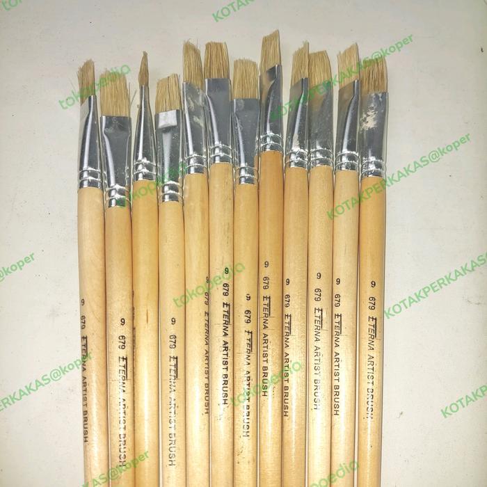 Kuas Lukis ETERNA nomor 9 per 1 lusin