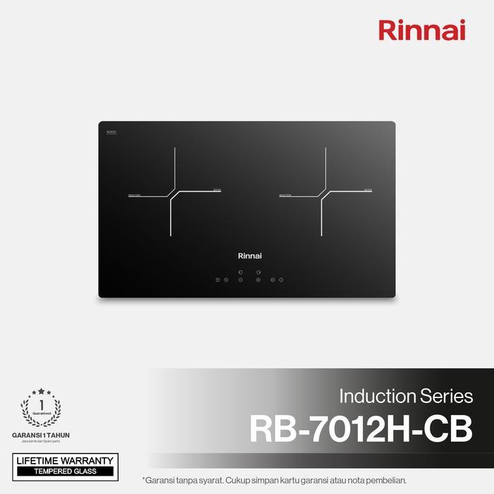 RINNAI Kompor Induksi Tanam 2 Tungku - RB-7012H-CB