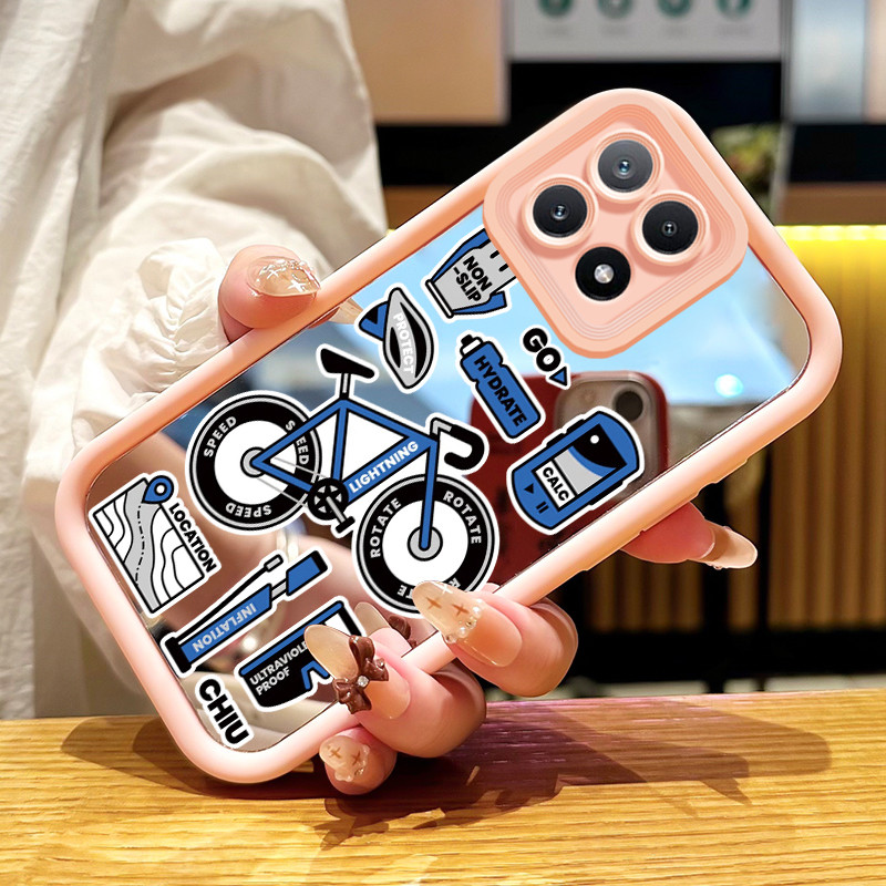 Casing Hp untuk Xiaomi POCO X6 Pro 5G Case Casing HP Softcase ponsel silikon Kasing lembut anti Cerm