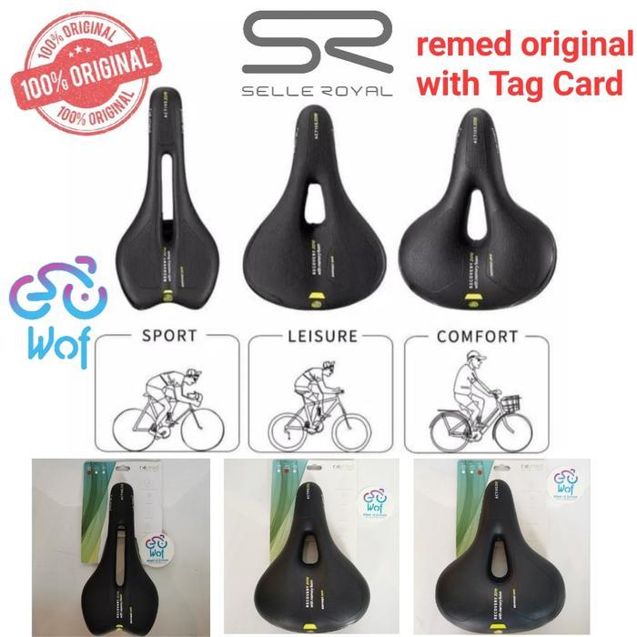Sadel Selle Royal Remed - Jok Sepeda - Empuk dan Nyaman