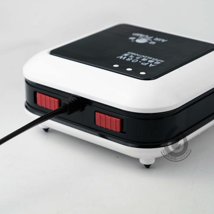 Yamano Ap-08 W Mesin Udara Aerator Ap 08 4 Lubang Aquarium