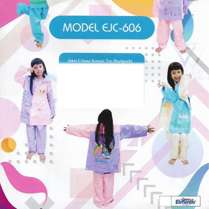 Jas Hujan Setelan Remaja Tas - Elmondo 606