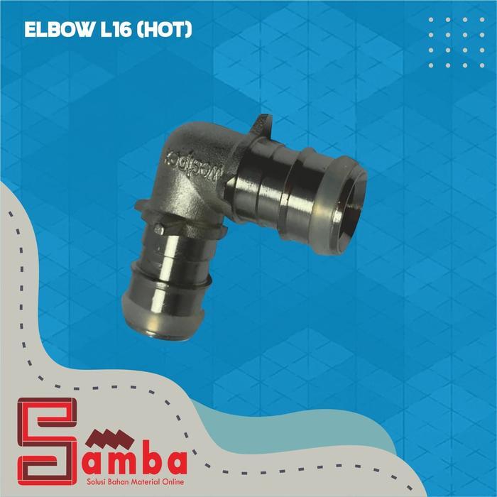 WESTPEX expander elbow copper L 16 keni fitting pipa selang 16 mm westpex