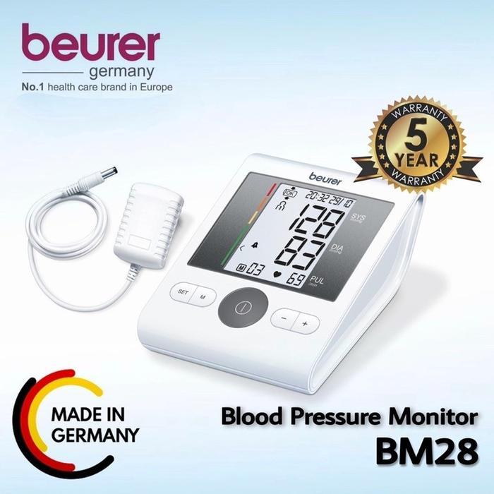 Tensimeter Digital Bm-28 / Bm28 Free + Adaptor Beurer / Tensimeter
