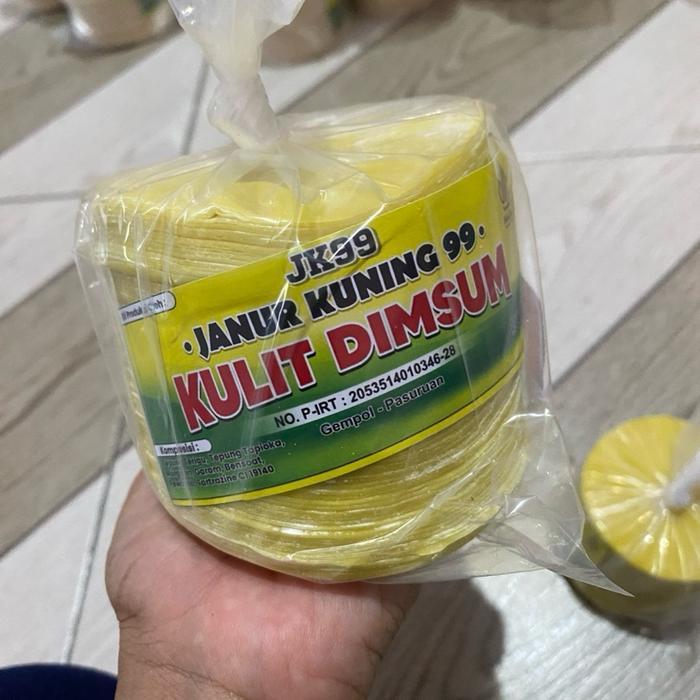 "New" Diameter 9cm Kulit Dimsum Janur Kuning 99 (JK99) Kuning