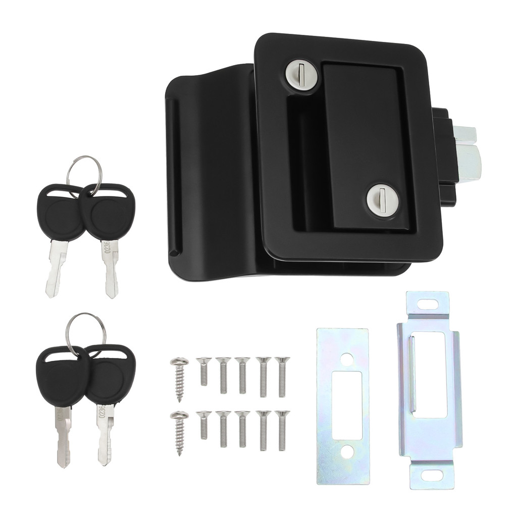 Marine Rv Trailer Camper Entry Door Lock Rv Door Lock Replacement Double Open Door With Deadbolt