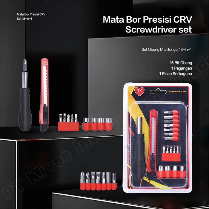 Set Obeng Multifungsi untuk Perbaikan dan Pembongkaran Ponsel