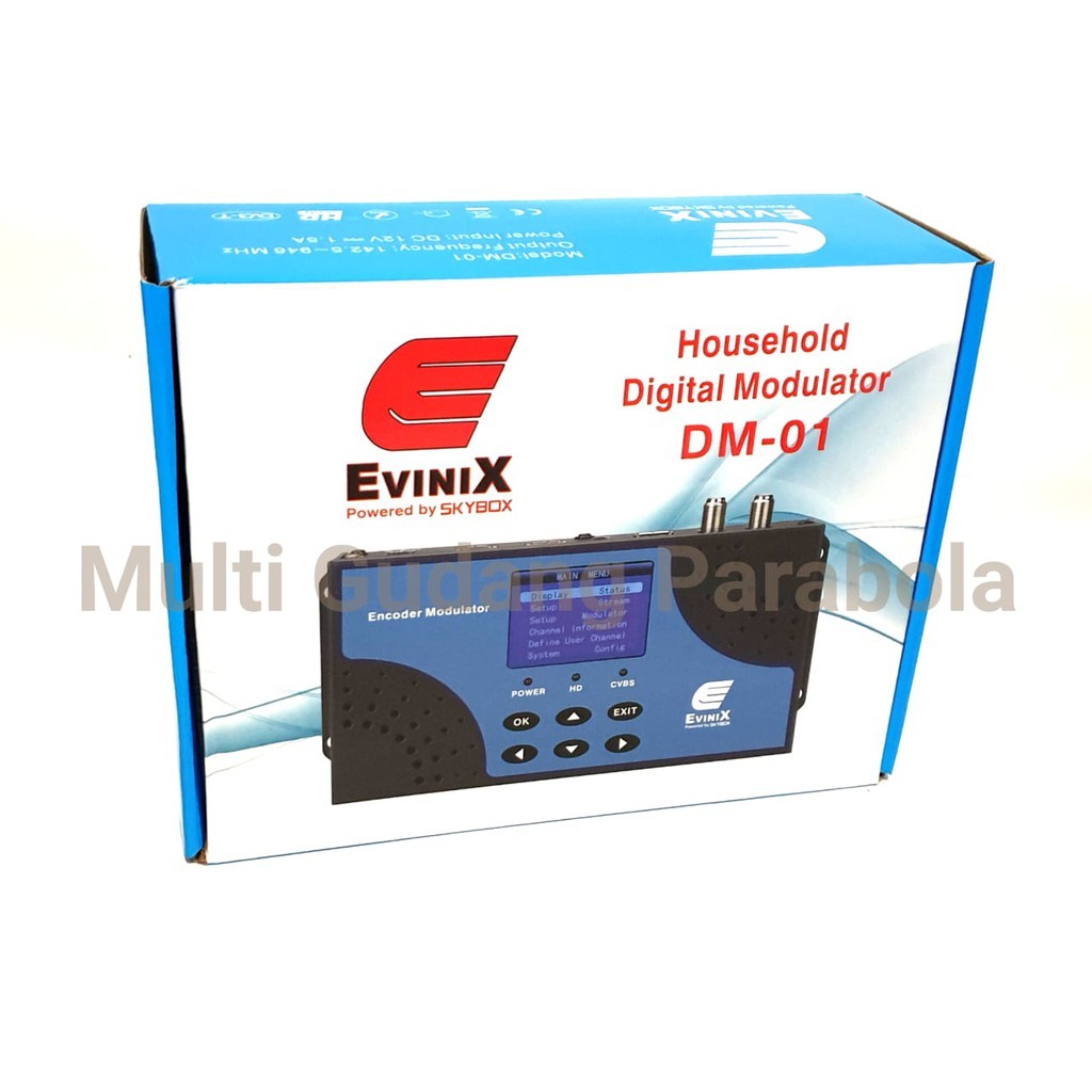 Modulator Digital Evinix DM 01 DVB T