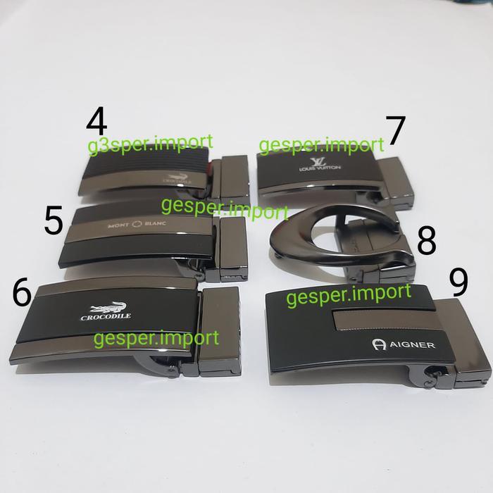 Gesper Pria Kepala Gesper Pria Model Cantol Kepala Putar Import 207