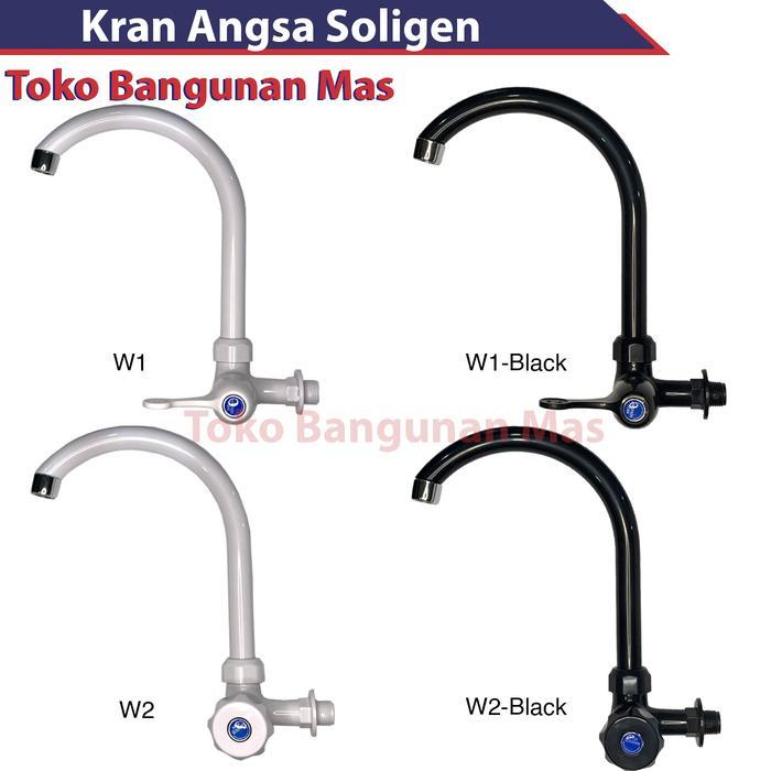 Kran Angsa Plastik PVC New Soligen / KRAN ANGSA W1 ENGKOL NEW SOLIGEN Tools