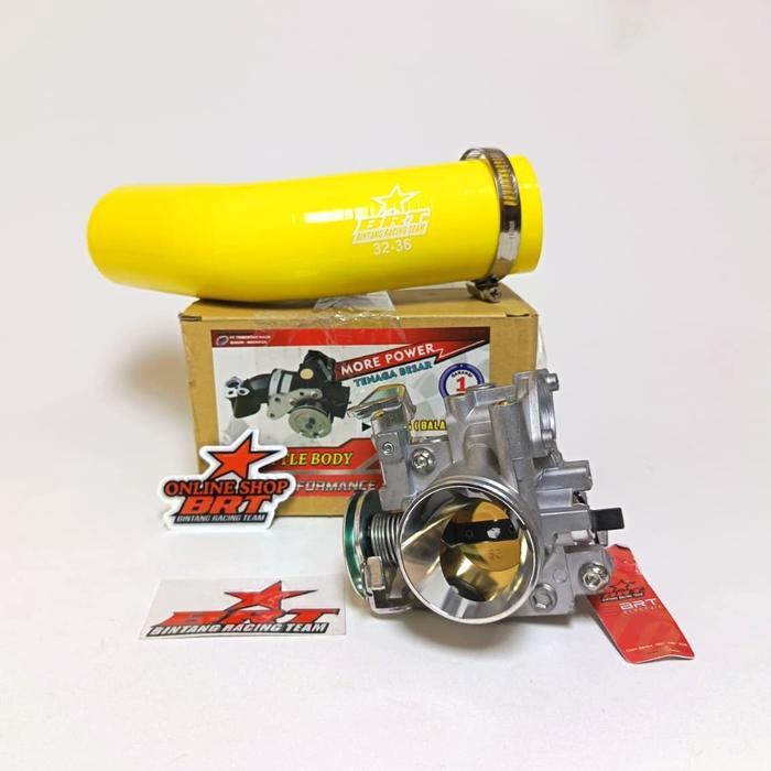 TB BRT THROTTLE BODY & VELOCITY BANANA GENIO DELUXE ALL NEW BEAT SCOOPY FI ESP 28 30 32 MM
