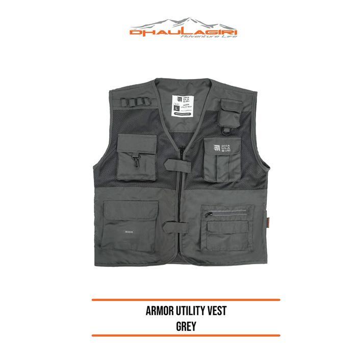 Dhaulagiri - Rompi Tactical - Armor Utility Vest - Rompi Safety - Vest Rompi Casual - Vest Rompi -