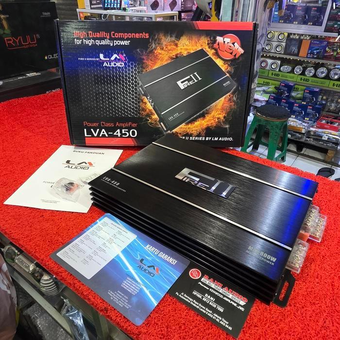 Power LM AUDIO FireII LVA-450 Power LM AUDIO 4 Channel