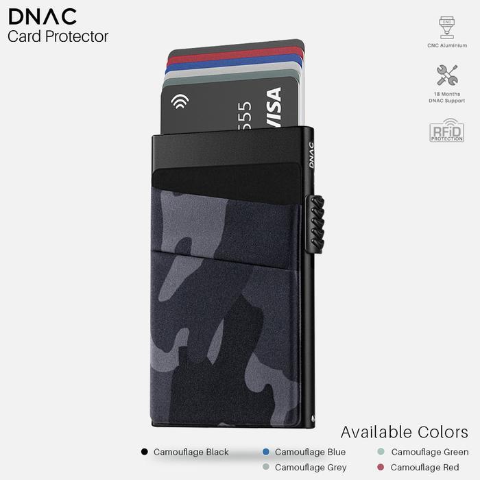 Eiger - Smart Wallet Card Holder Rfid Dompet Kartu - Camouflage Edition
