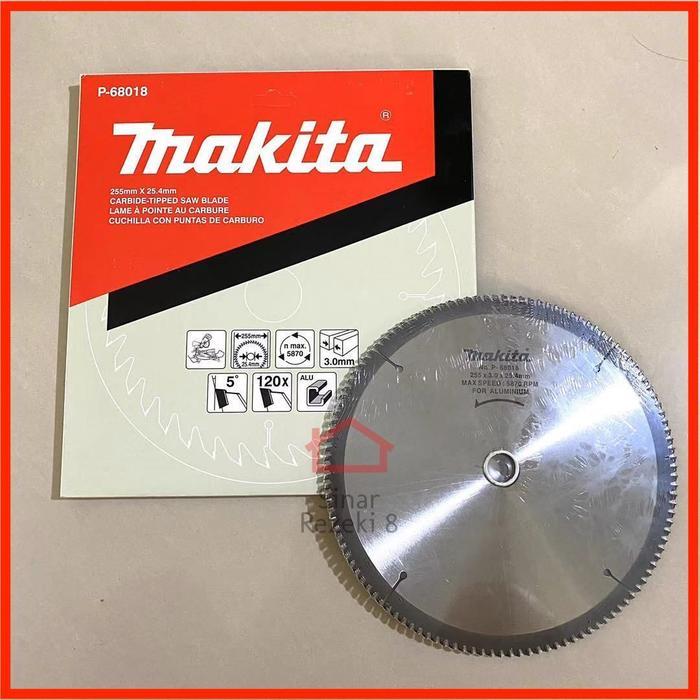 MAKITA Mata Pisau Potong Aluminium 10 " X 120 T Saw Blade P 68018 .