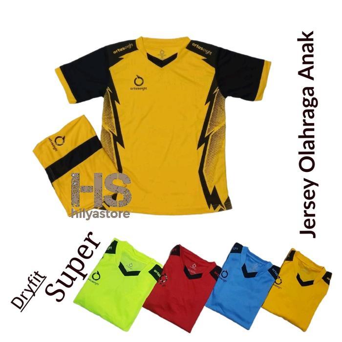 Specs - Setelan Jersey Futsal Sepak Bola Volley Badminton Anak Usia 5 - 13 Th Baju Olahraga Indoor