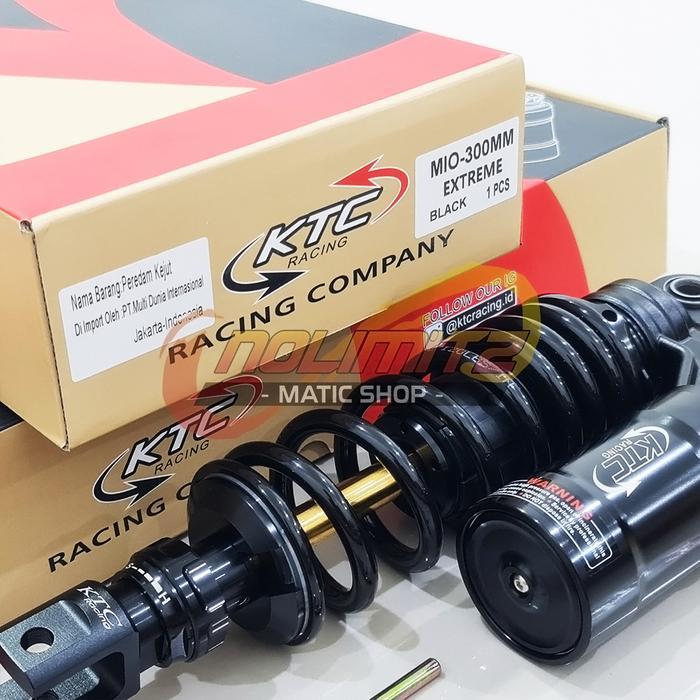 TERLARIS Shock KTC Extreme Black 300mm Shockbreaker Racing o Lexi Fino Fazzio