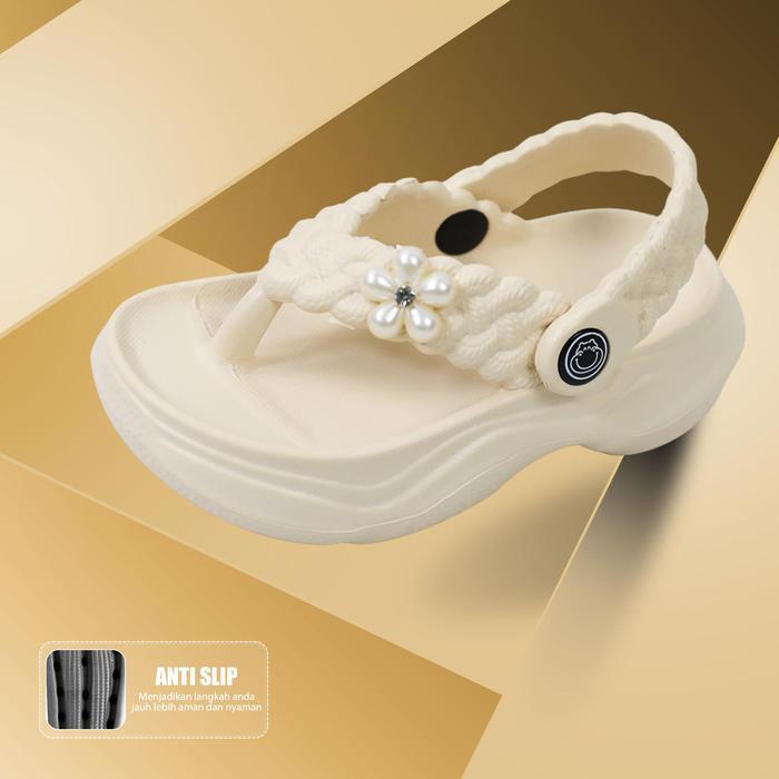 Sandal Jelly Anak Perempuan 2025 Sandal Bebek Sandal Anak Perempuan Sandal Model Tali Lucu Bahan