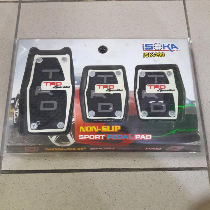 Pedal Gas Injakan Kaki Rem Kopling Mobil Manual Karet Cover Case Pad