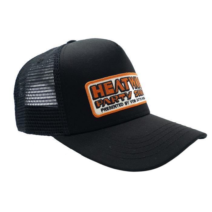 Von Dutch & Heat Wave Collaboration Trucker Caps Hw02 Black #Gratisongkir