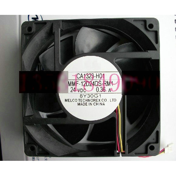 The New Cooling Fan for Inverter for A540 CA1323H11 MMF-12D24DS-RM1 24V 0.36A 120*120*38MM