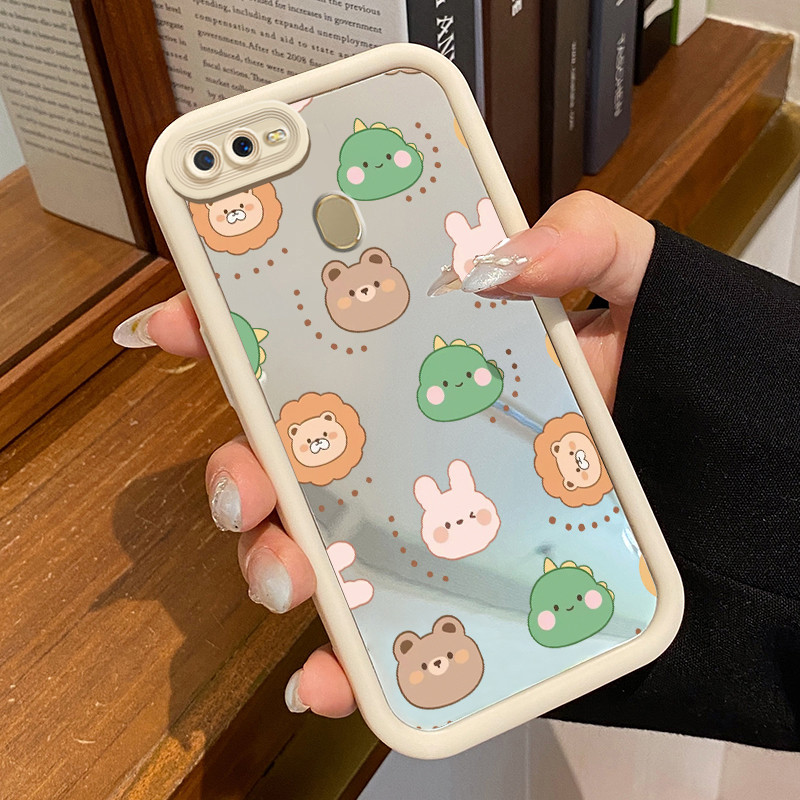 Casing Hp OPPO A7 OPPO A5s OPPO A12 OPPO A12S A11k Case Casing Kartun unicorn dengan kelinci dan sin