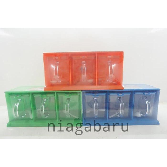 kitchen set NAGATA Art 165 Tempat Bumbu Nagata Rak Dapur