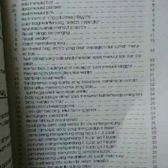 Buku Primbon Wanita Lengkap-Primbon Lengkap Untuk Wanita Terbaik